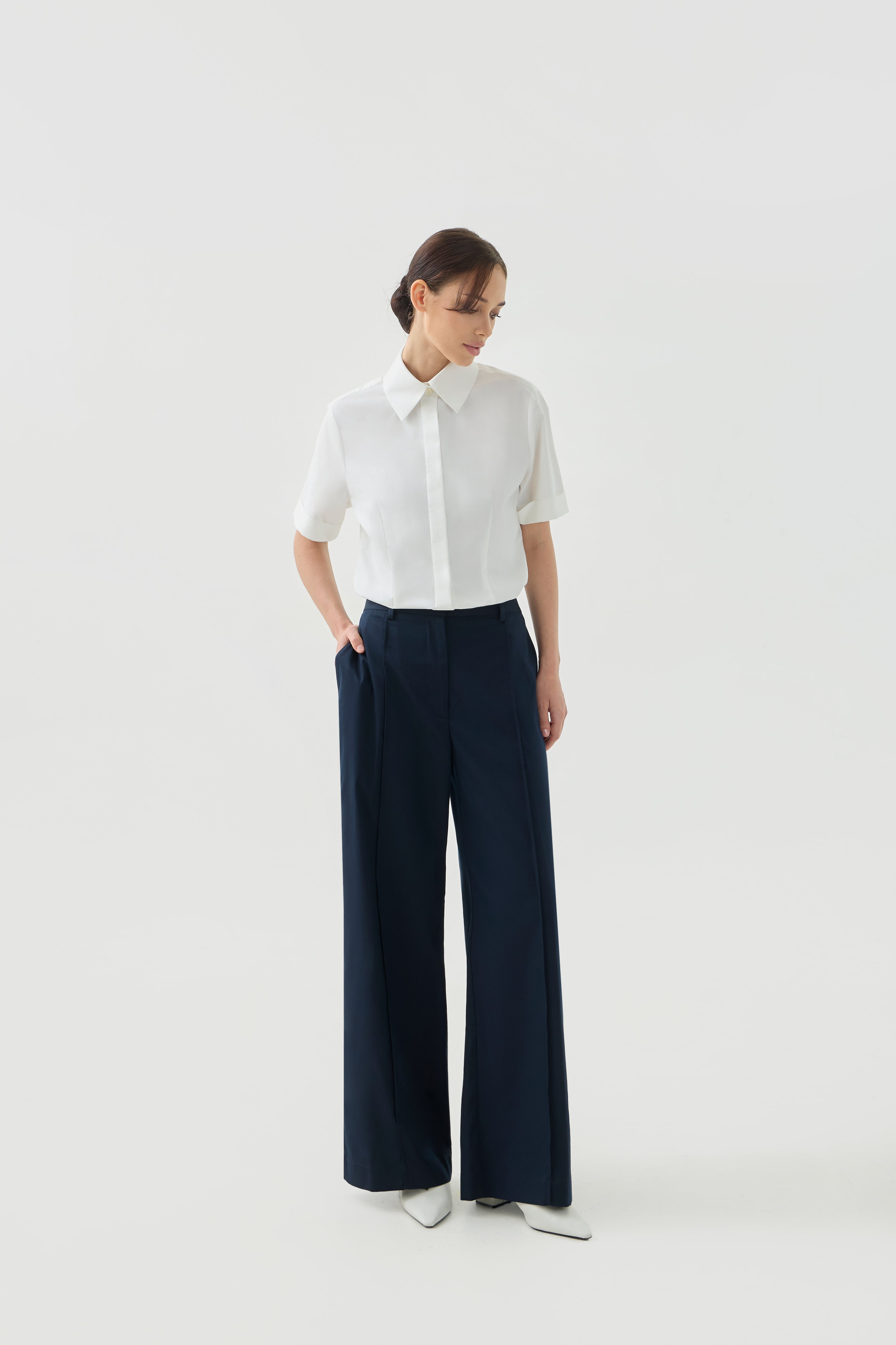 MICHIOKA PANTS - Deep Navy