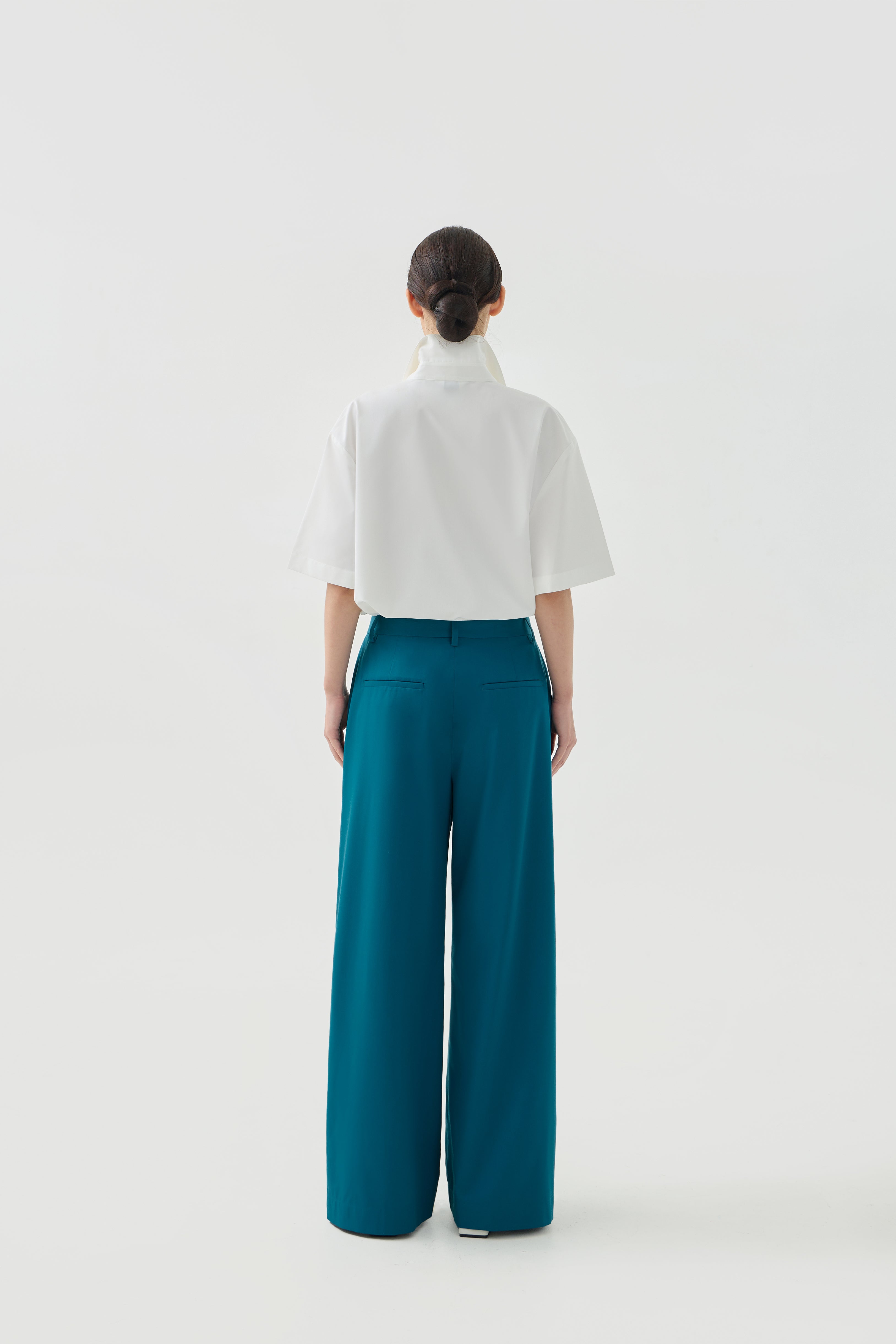 MICHIOKA PANTS - Ocean Teal