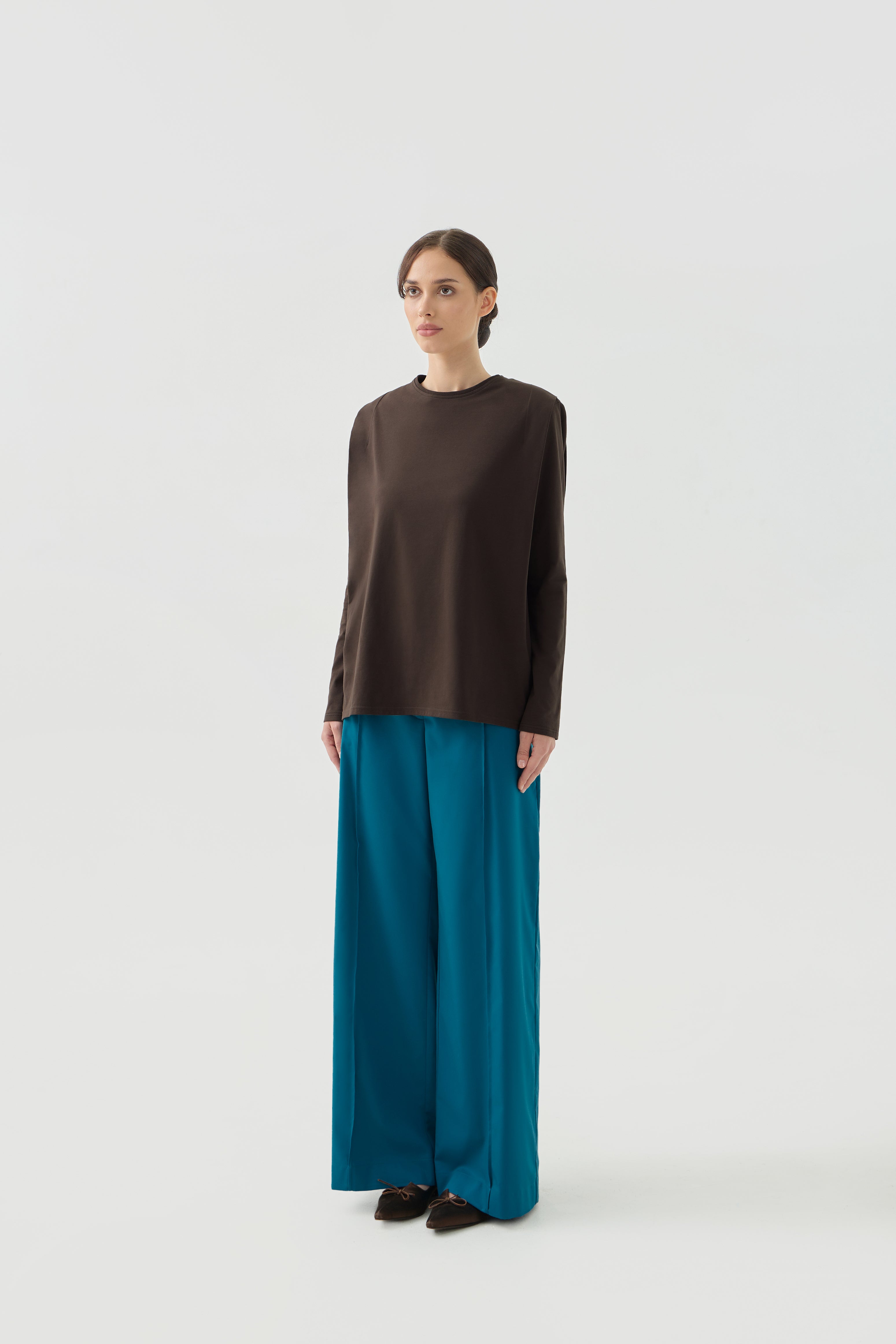MIZU LONG SLEEVE - Espresso
