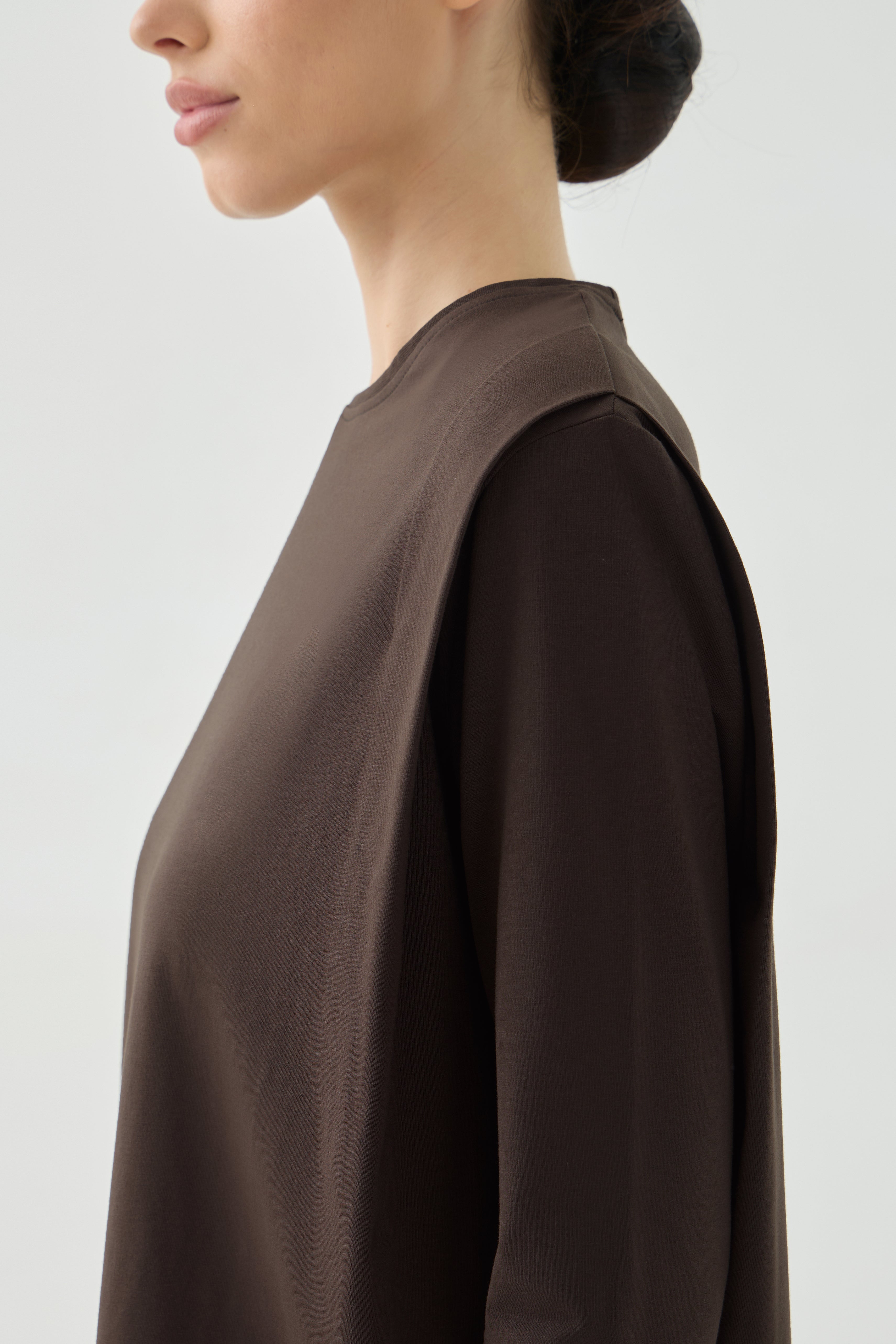 MIZU LONG SLEEVE - Espresso