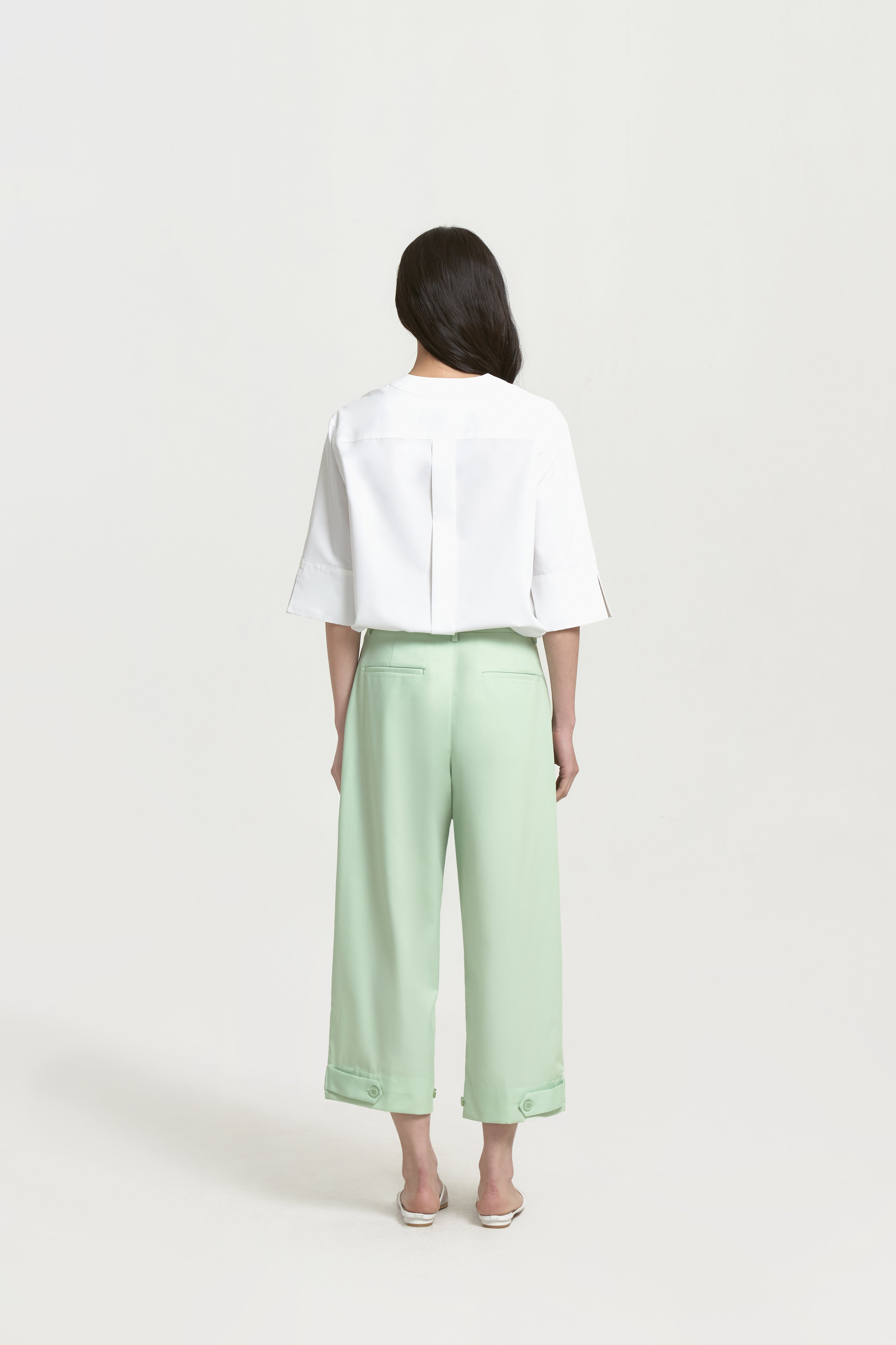 MOSHINA PANTS - Mint Green
