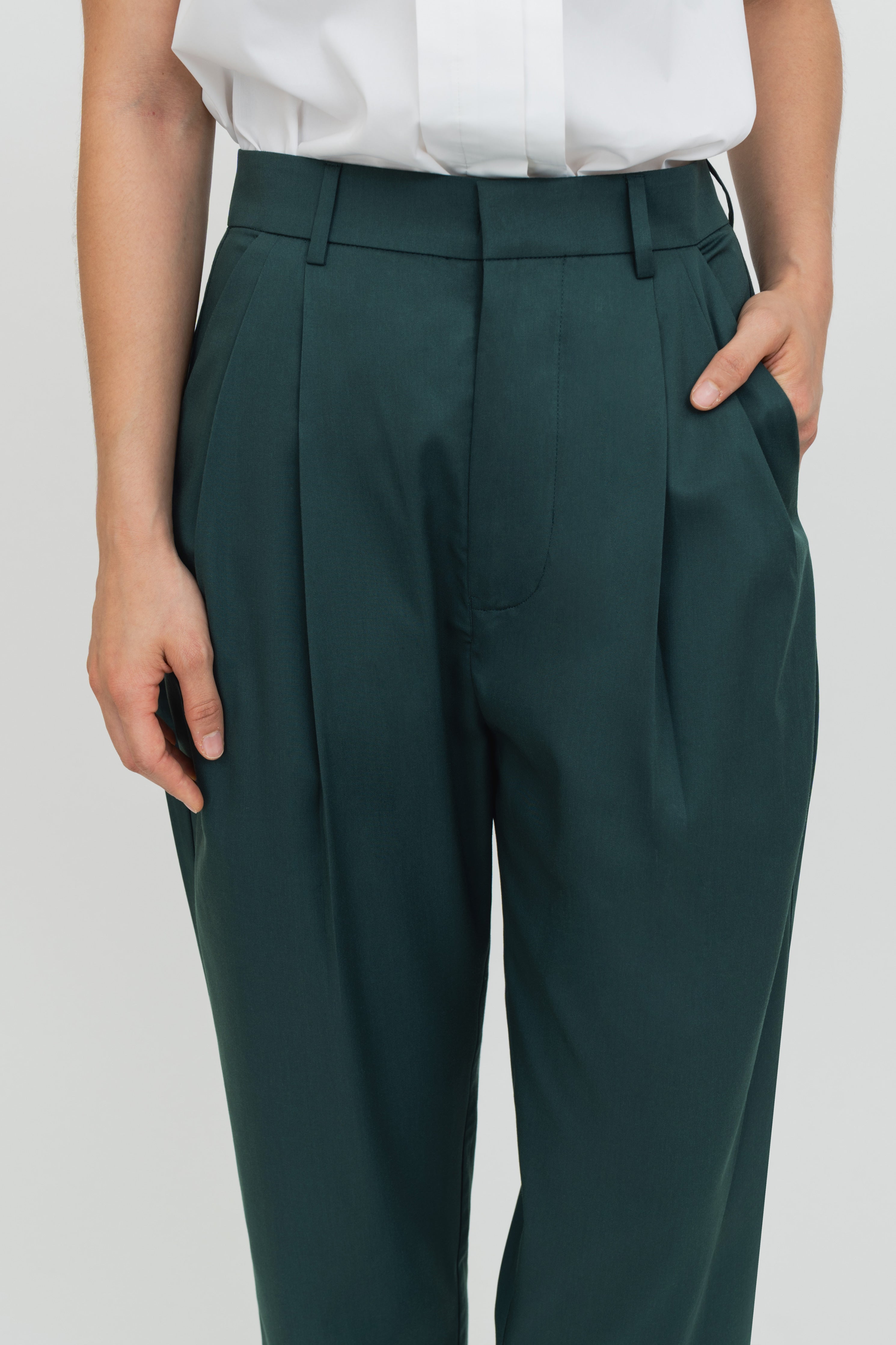 MAHO PANTS - Forest Green