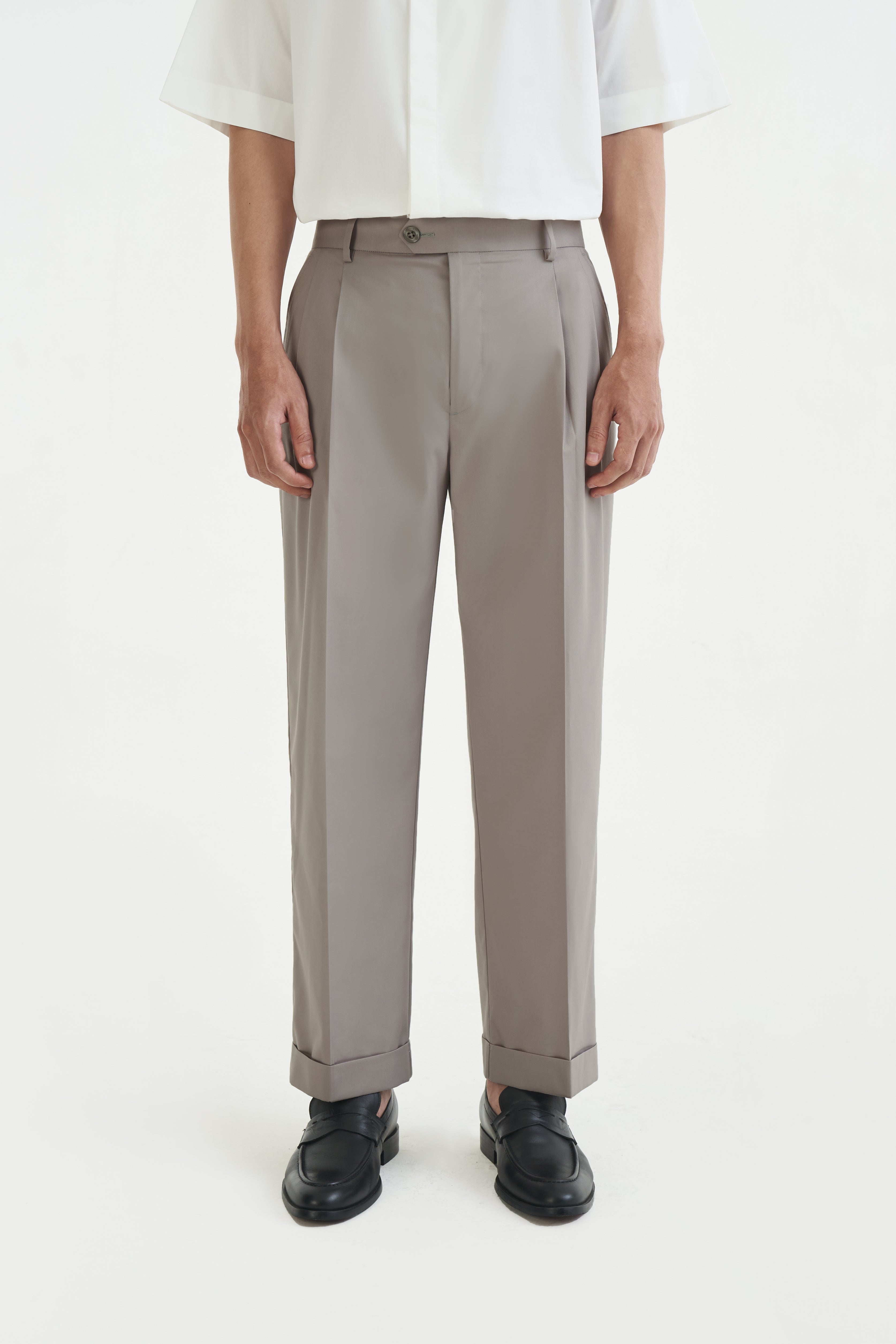 RYUGA PANTS - Light Gray
