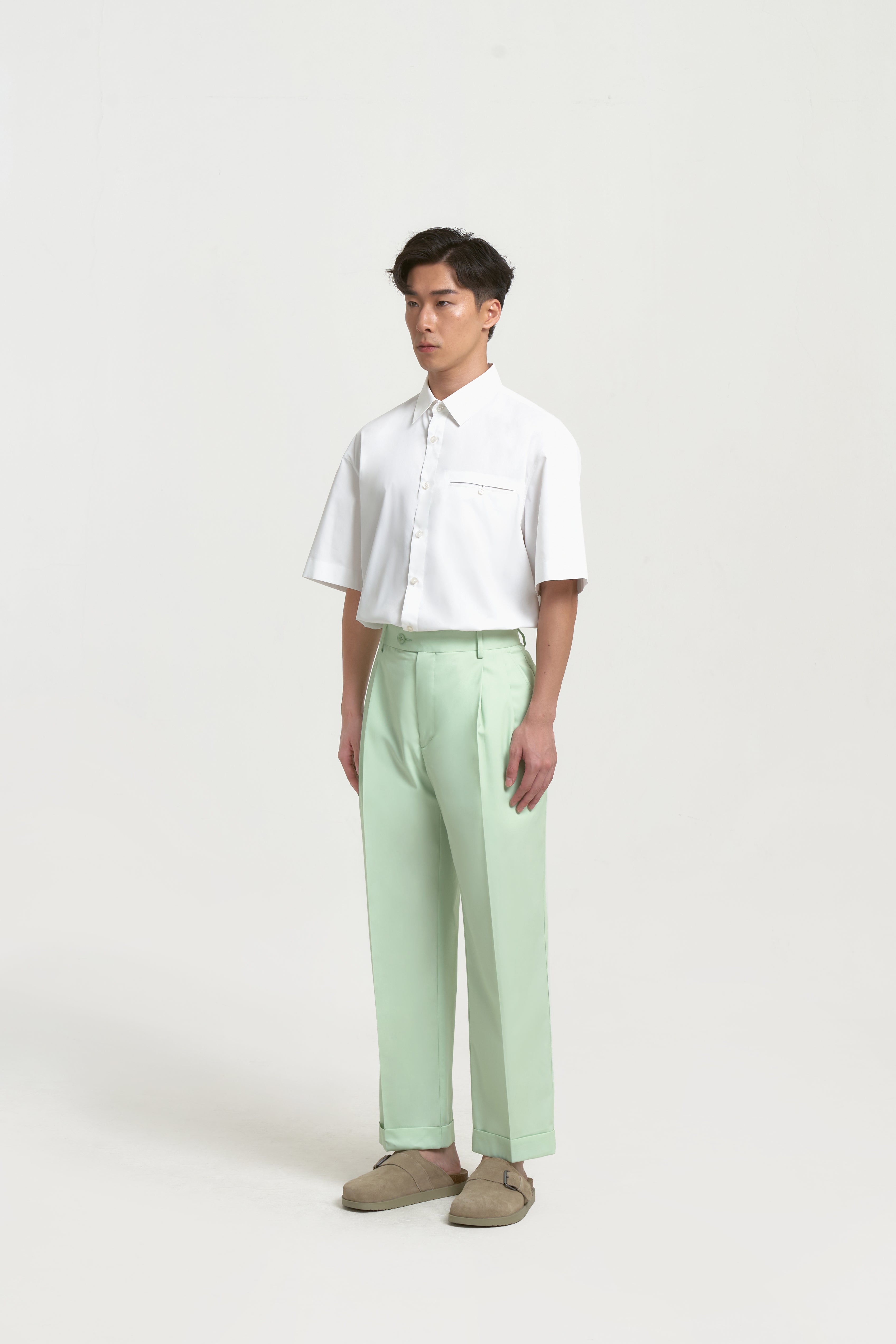 RYUGA PANTS - Mint Green