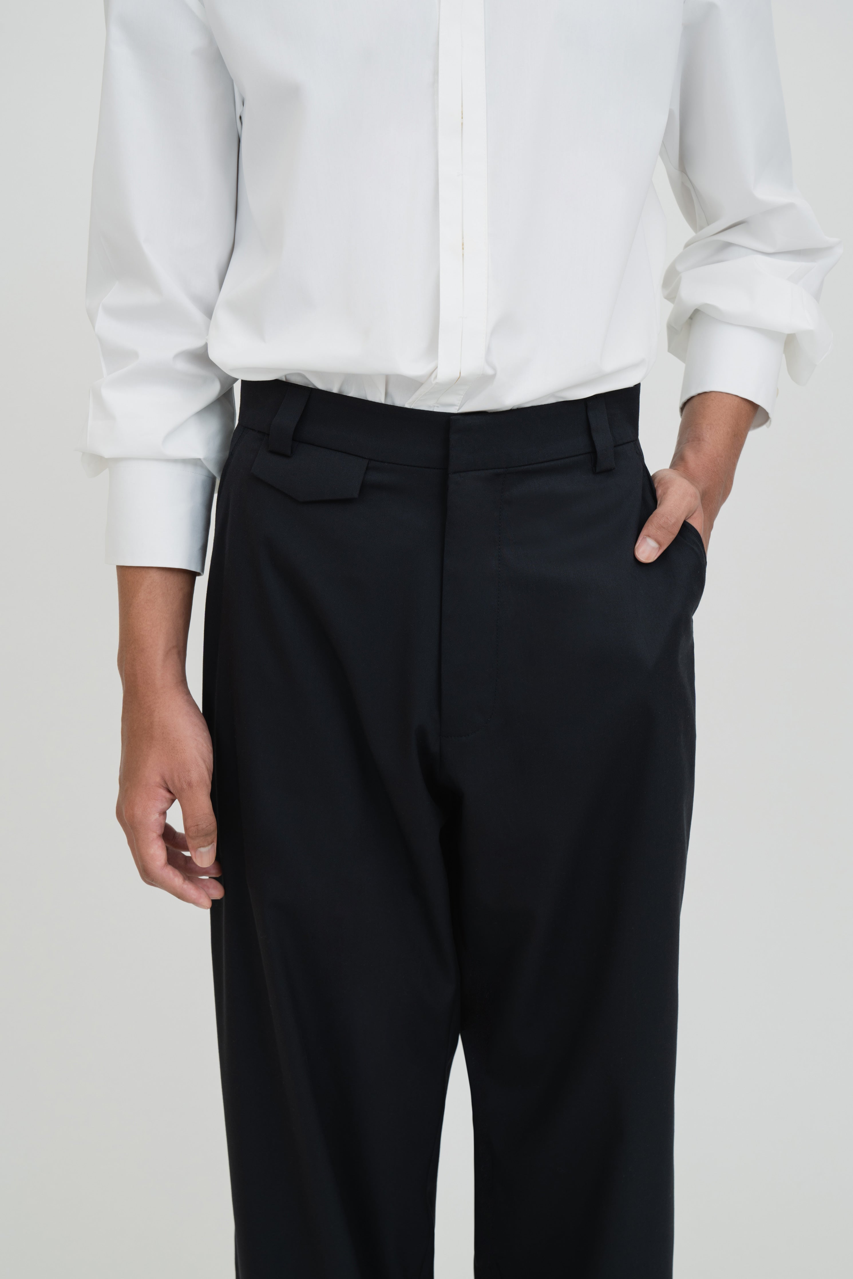 RINTO PANTS - Black