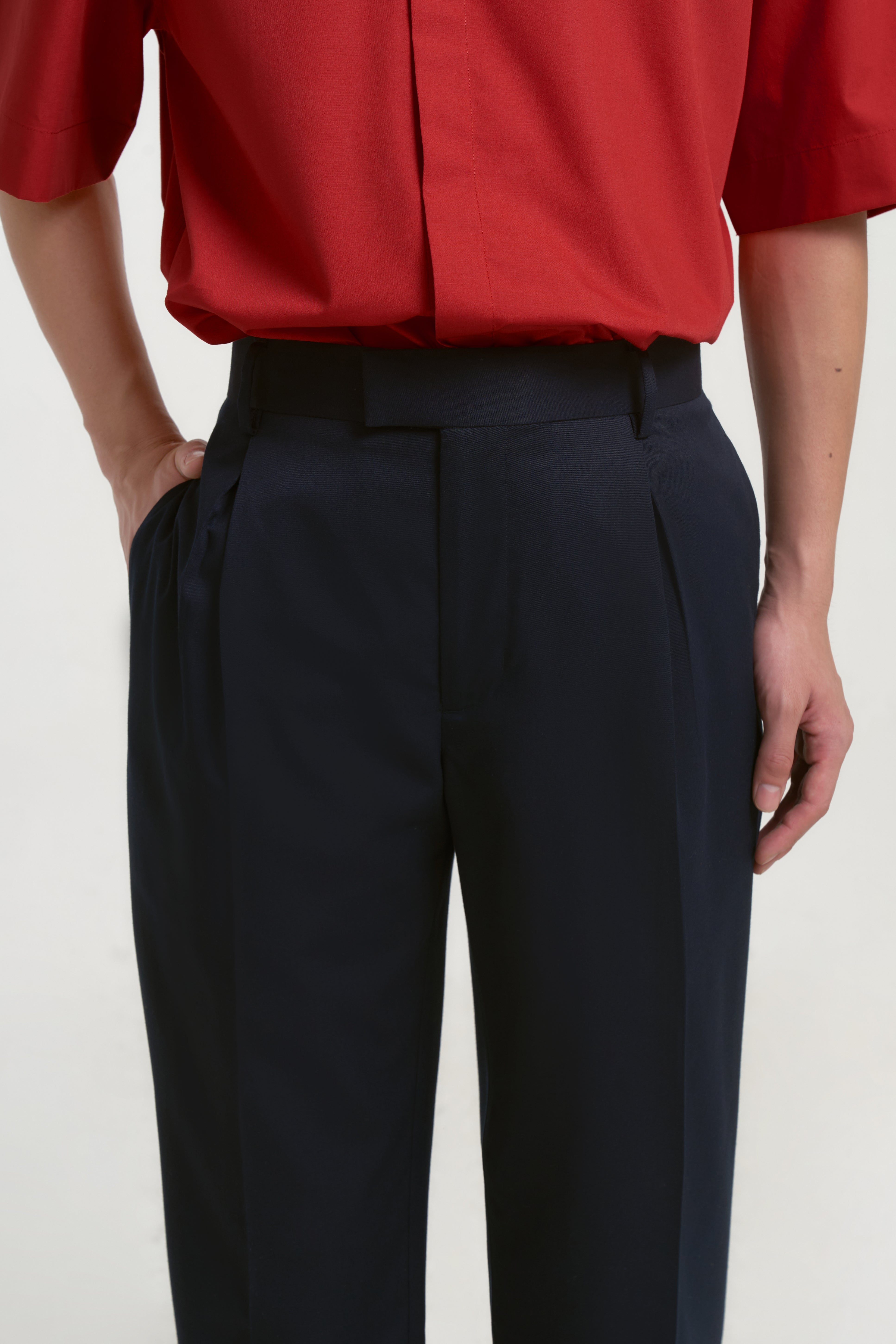 SHINO PANTS - Deep Navy