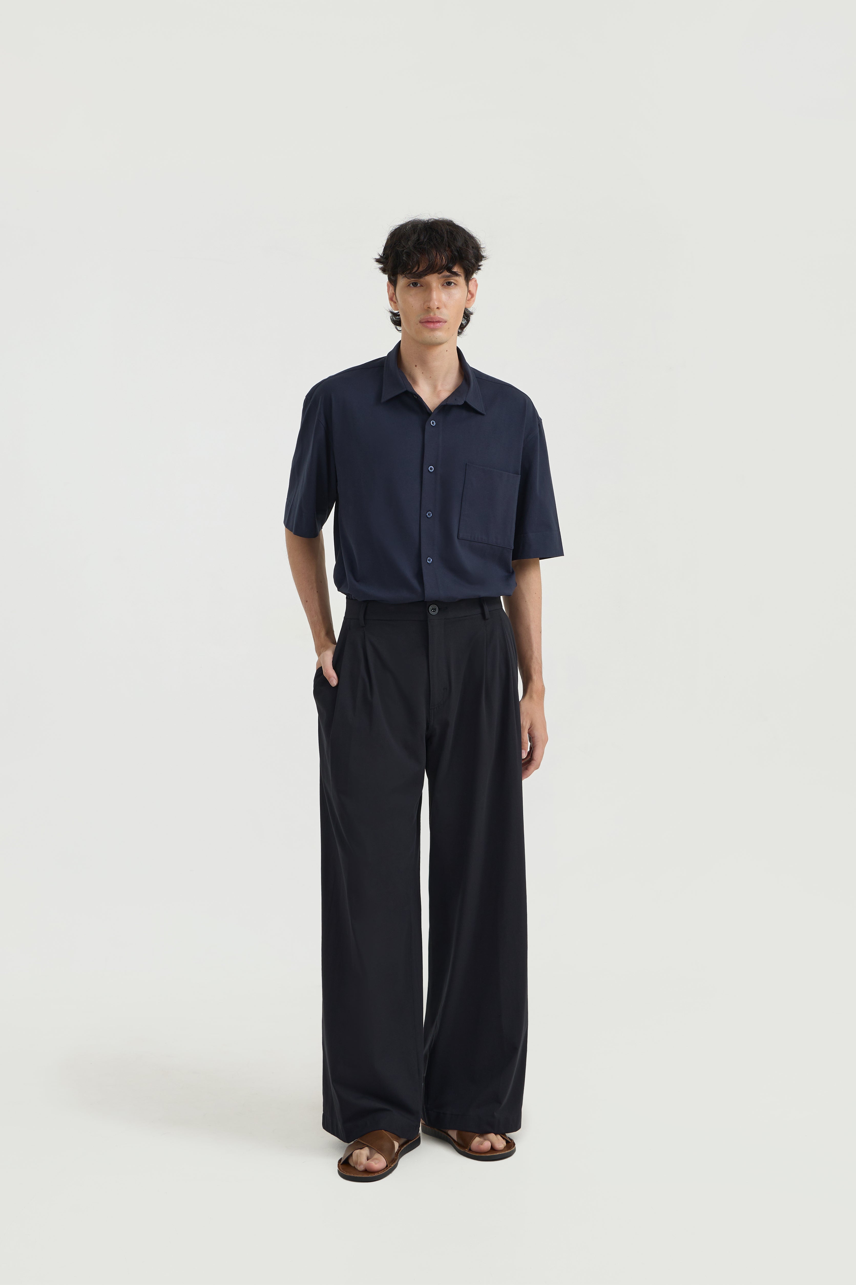 TADASHI PANTS - Black