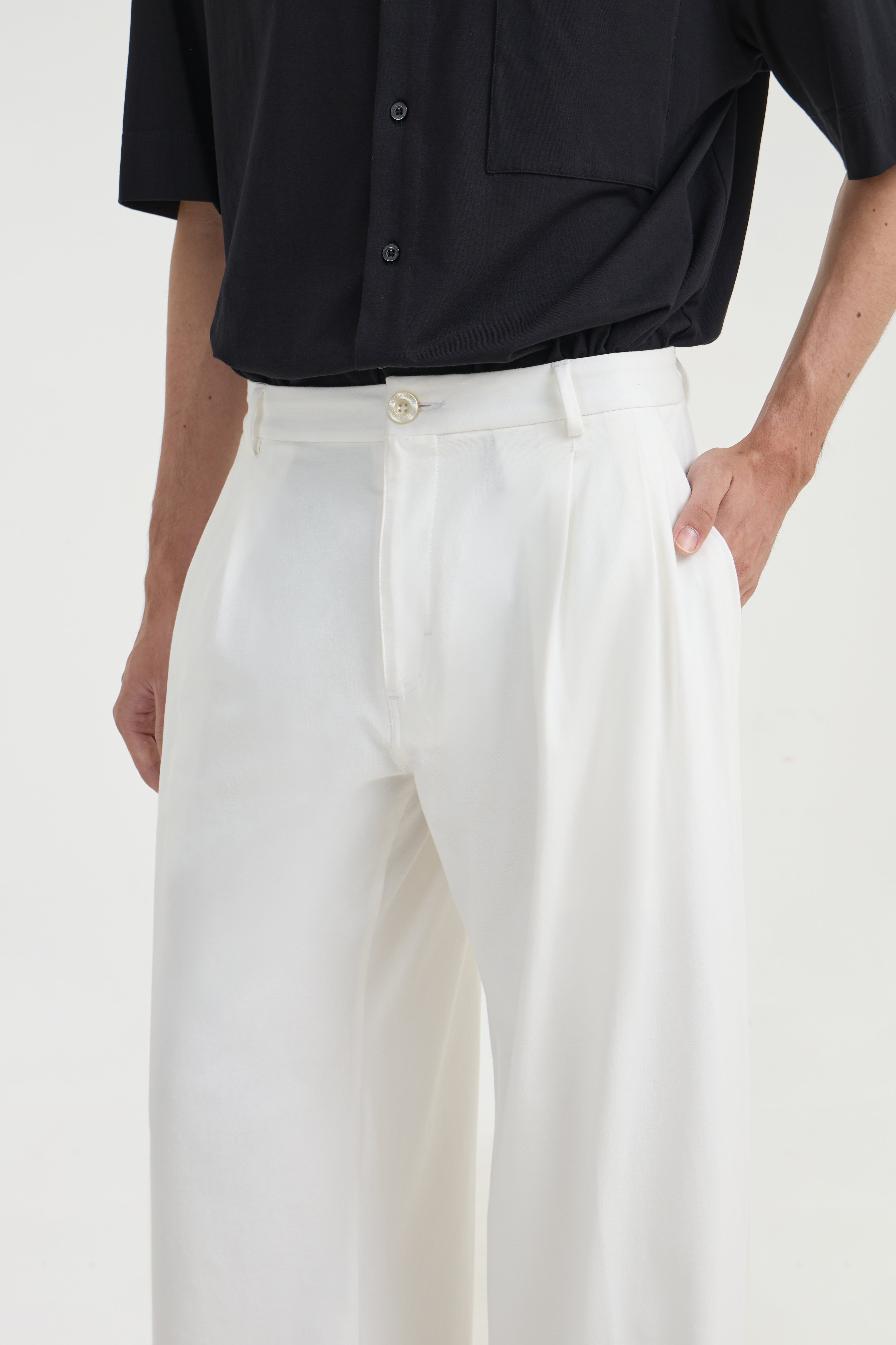 TADASHI PANTS - White