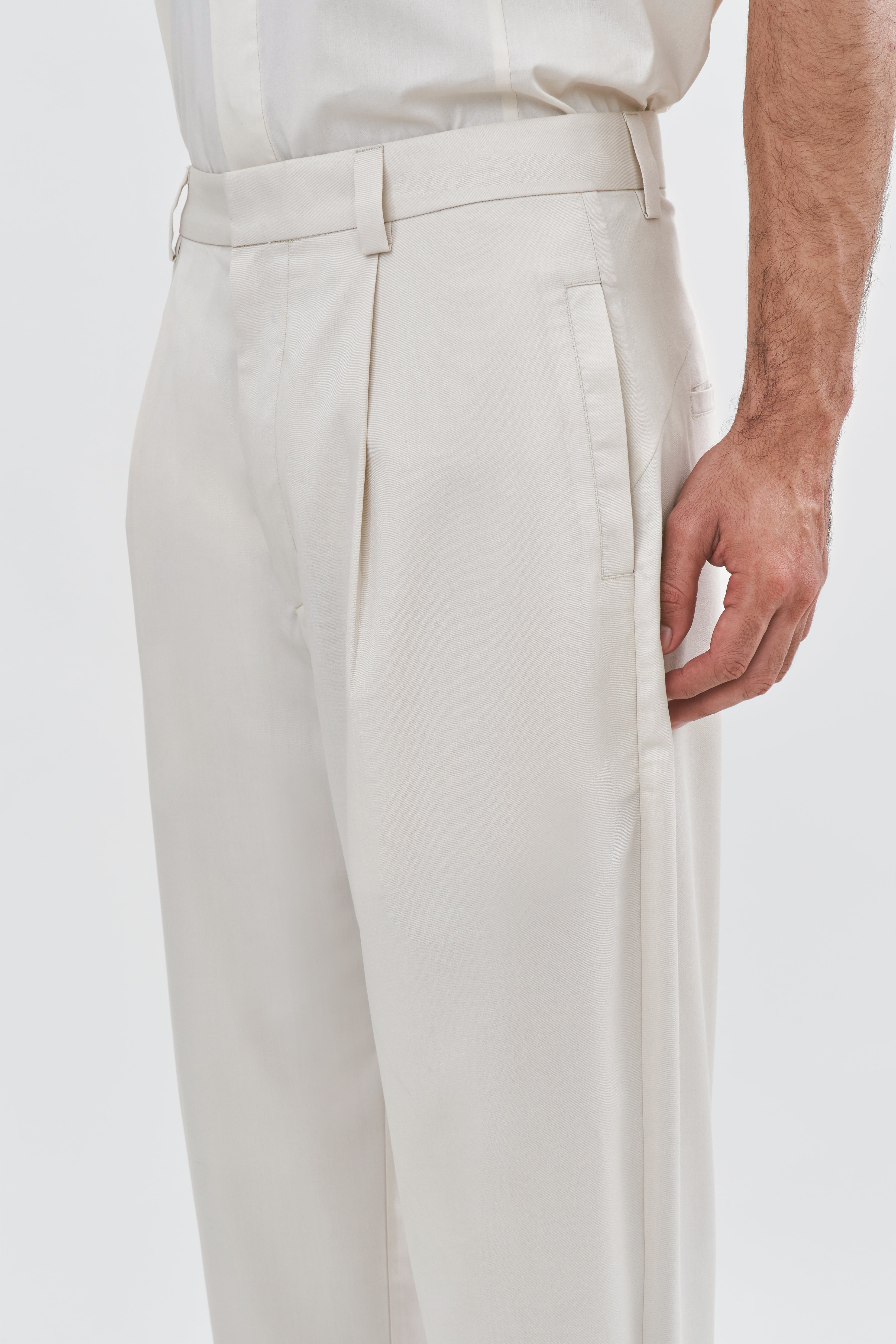 TAIGA PANTS - Antique White