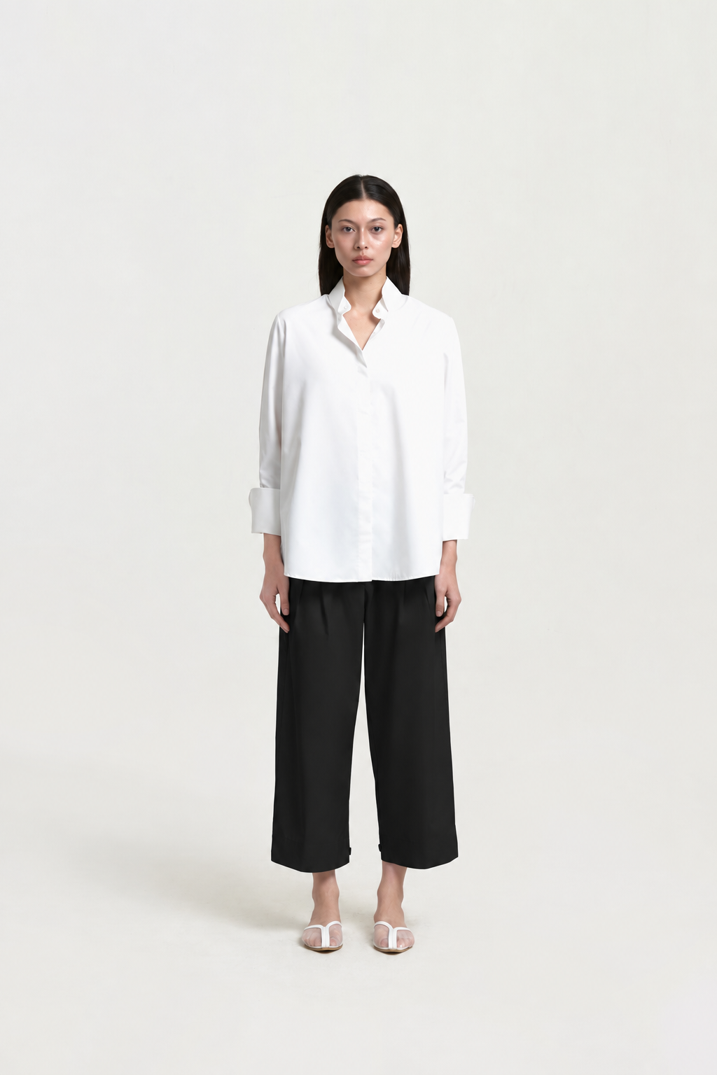 CHA LONG SLEEVE - White