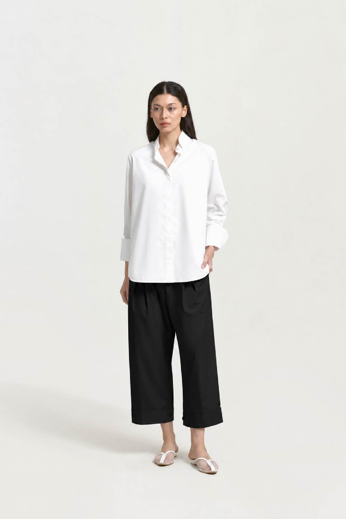 CHA LONG SLEEVE - White