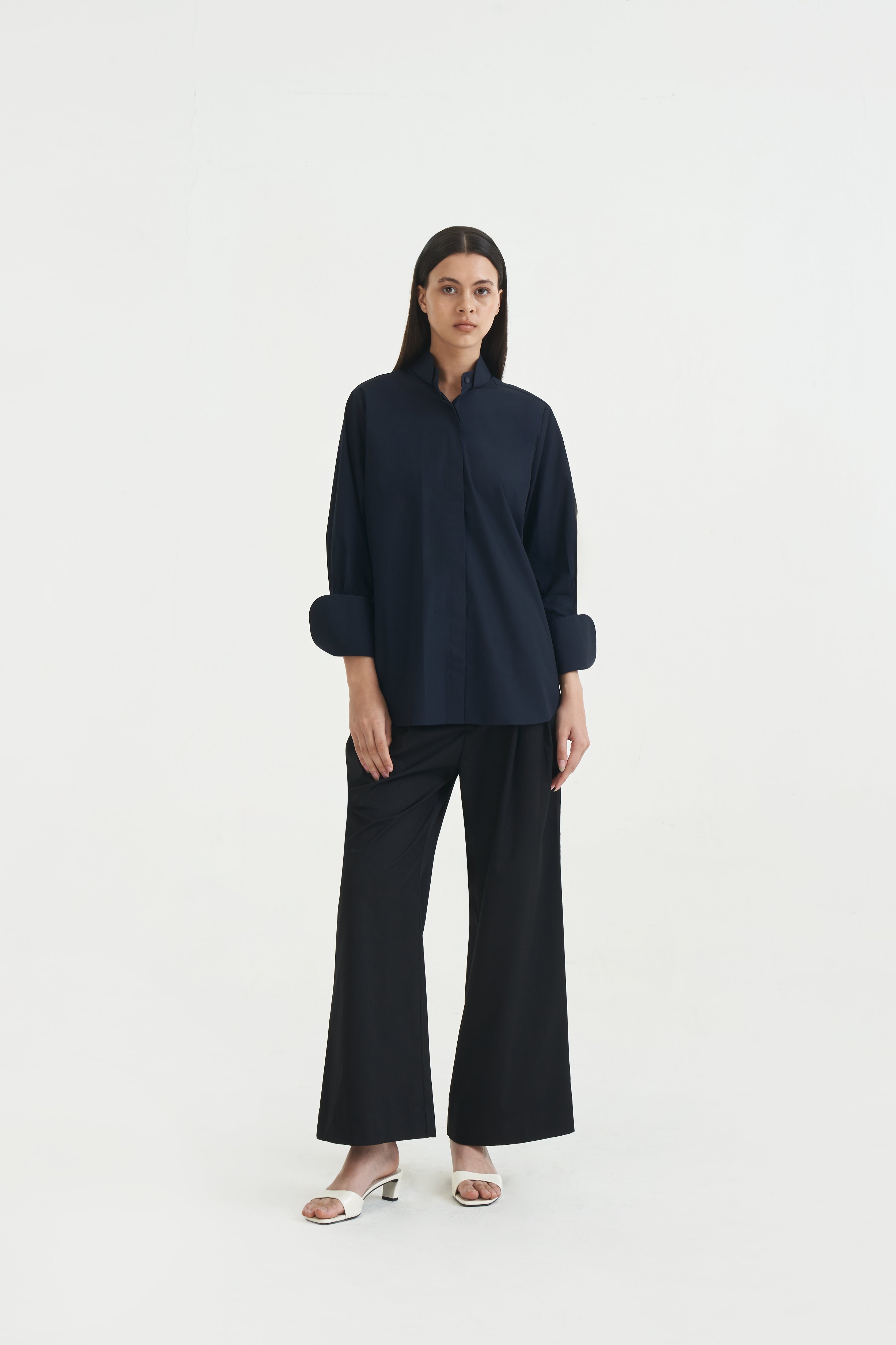 CHA LONG SLEEVE - Deep Navy